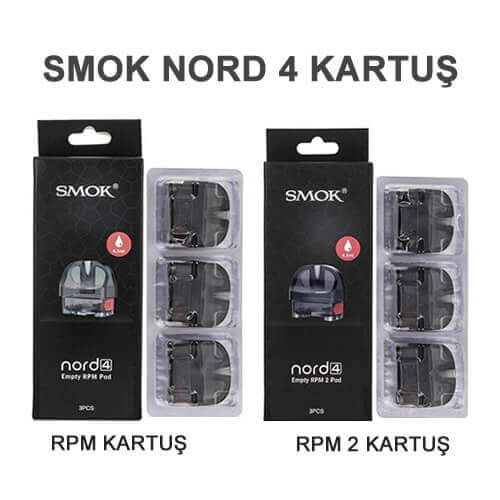 Smok Nord 4 RPM ve RPM 2 Kartuş En Uygun Fiyat